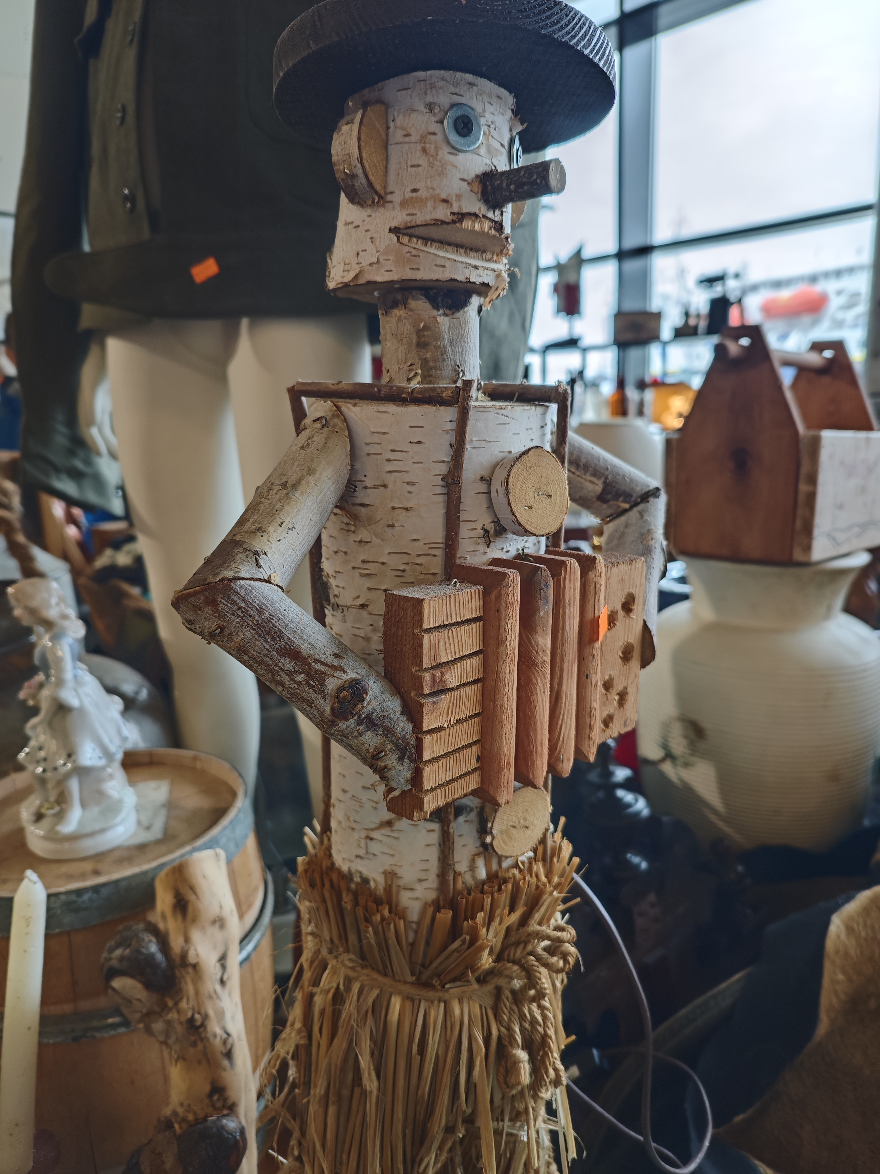 很可爱的木头人