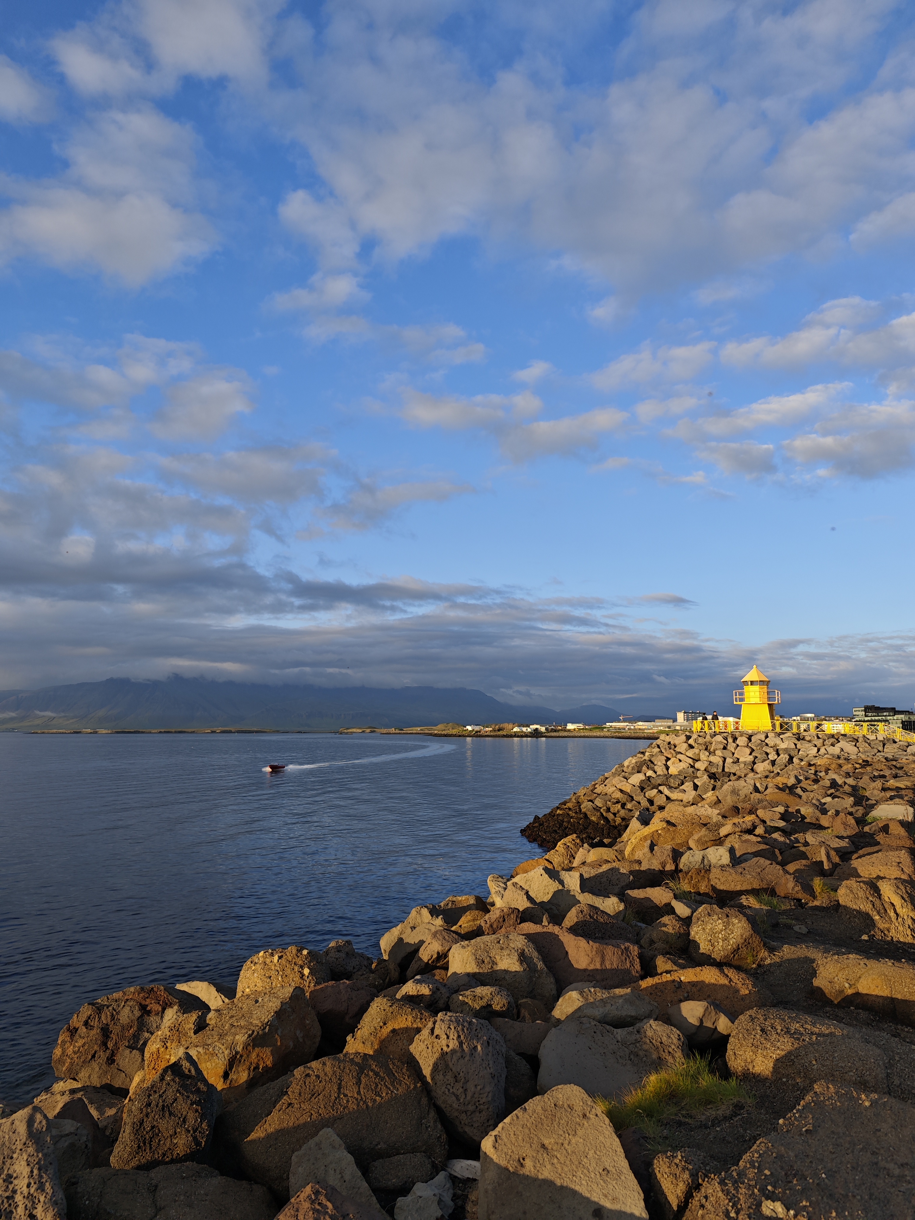 Yellow lighthouse