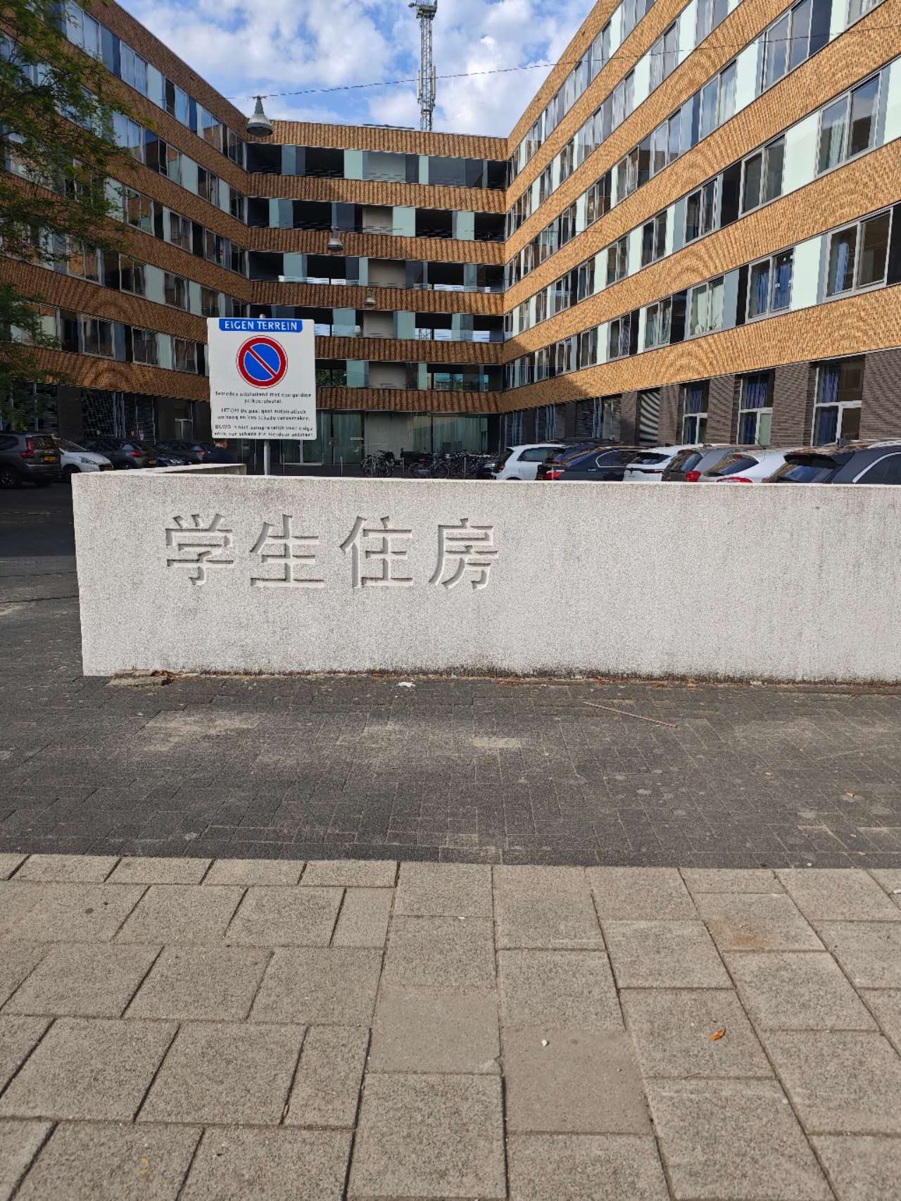 第一次在荷兰看到的中文字